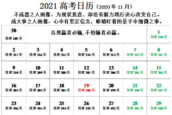 今天距离2021年高考还有多少天