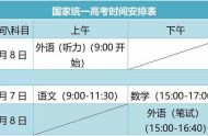 2021年山东高考具体时间及科目安排