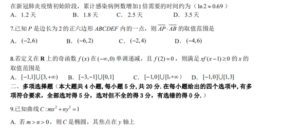 2020山东高考数学试题及答案解析