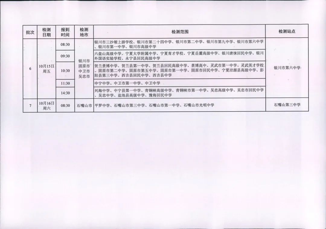 甘肃、青海2022年度空军招飞初选检测日程安排