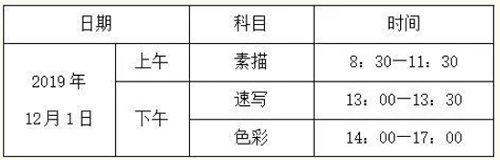 12月1日浙江艺考美术类省统考率先启动！考前提醒看过来