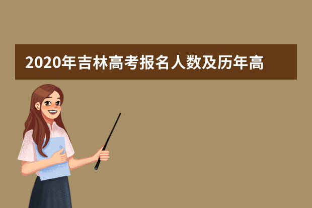 2020年吉林高考报名人数及历年高考人数汇总