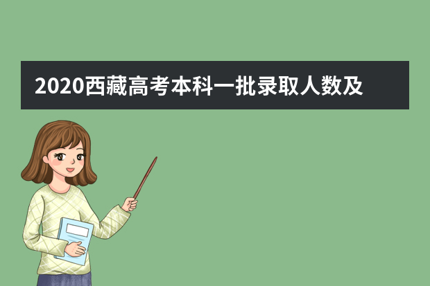 2020西藏高考本科一批录取人数及成绩查询方式公布