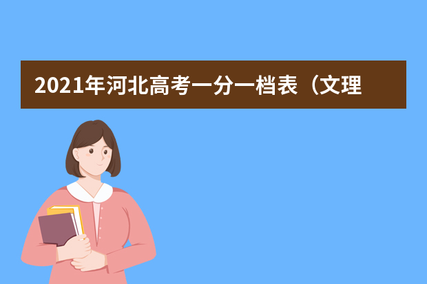 2021年河北高考一分一档表（文理科）