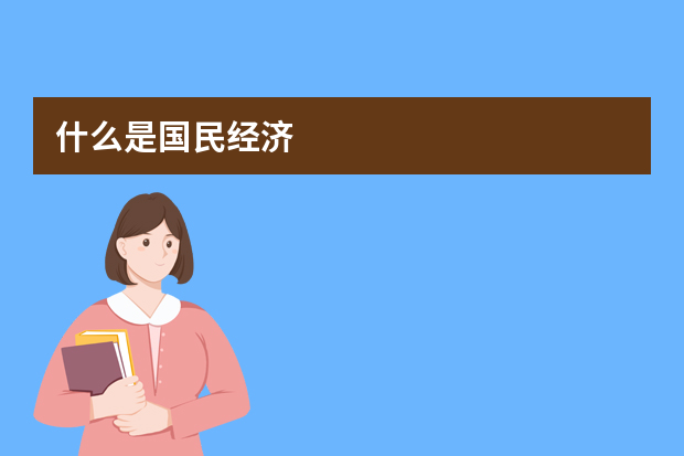 什么是国民经济?国民经济的主导力量是什么