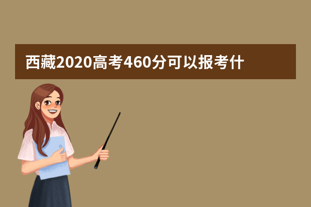 西藏2020高考460分可以报考什么大学